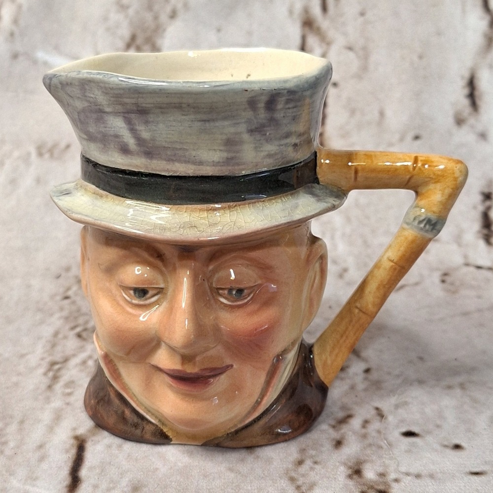 Beswick England Micawber Character Jug 674 Dickens David Copperfield Vintage Mug